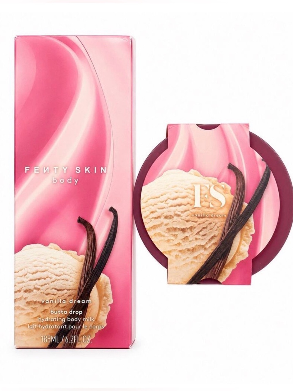 Fenty Skin - Butta Drop | Body Milk & Whipped Oil Body Cream | Whipped Vanilla
